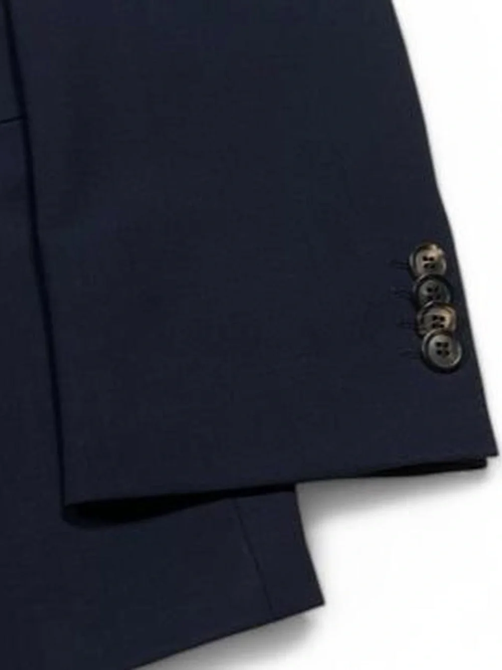 Hugo Boss The Jam75/Sharp3 Stretch Wool Navy Blue Suit Men’s Size 38S 33W 30L